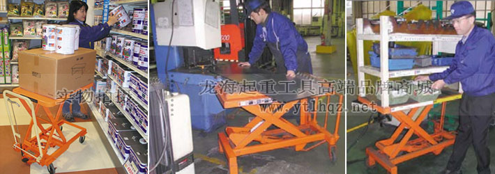進(jìn)口移動(dòng)升降平臺車案例圖