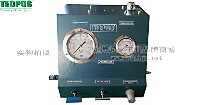 韓國(guó)TECPOS TDLU氣動(dòng)液壓泵實(shí)物圖