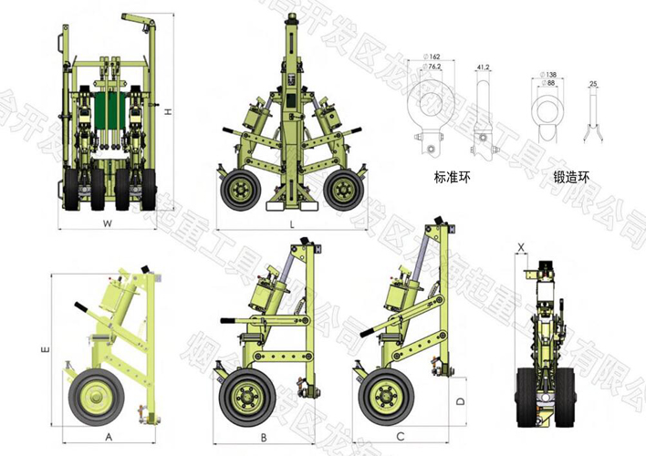 輪式集裝箱搬運(yùn)車(chē)技術(shù)參數(shù)